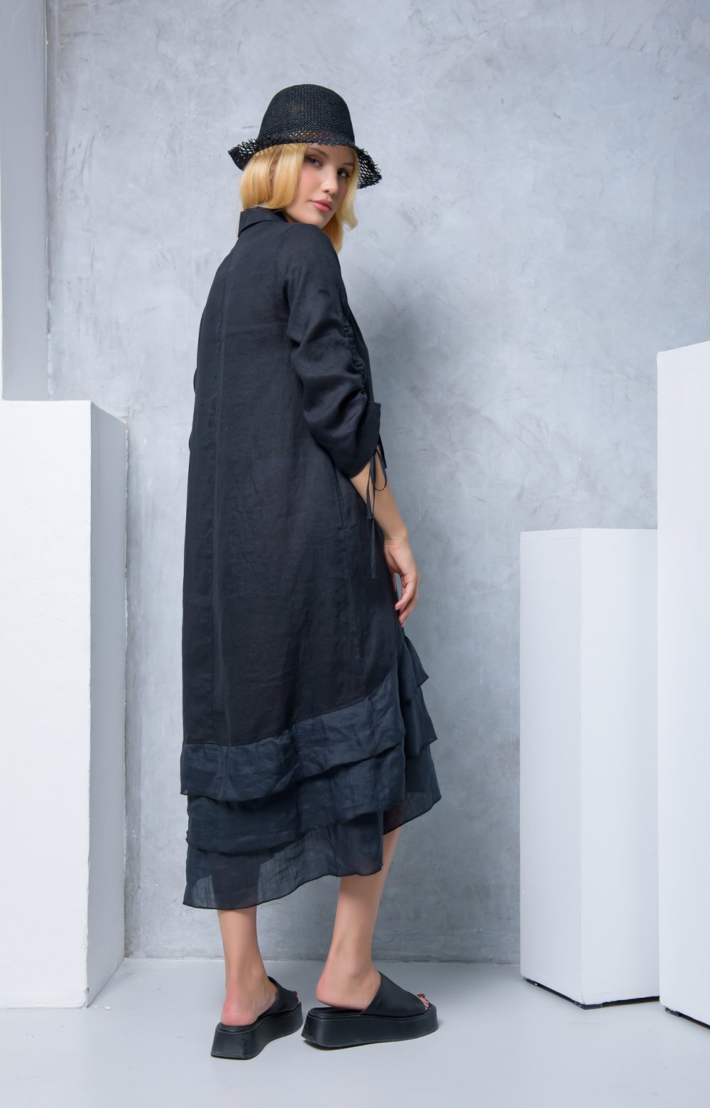 Платье ЭСТЕР 03564AA черный