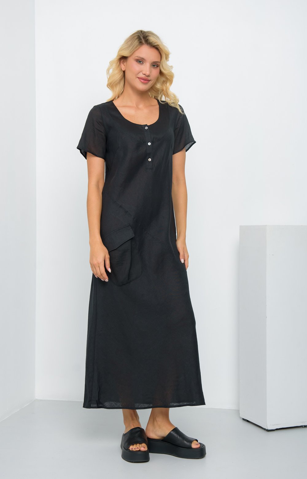 Платье ДОМИНИКА 03401АА черный