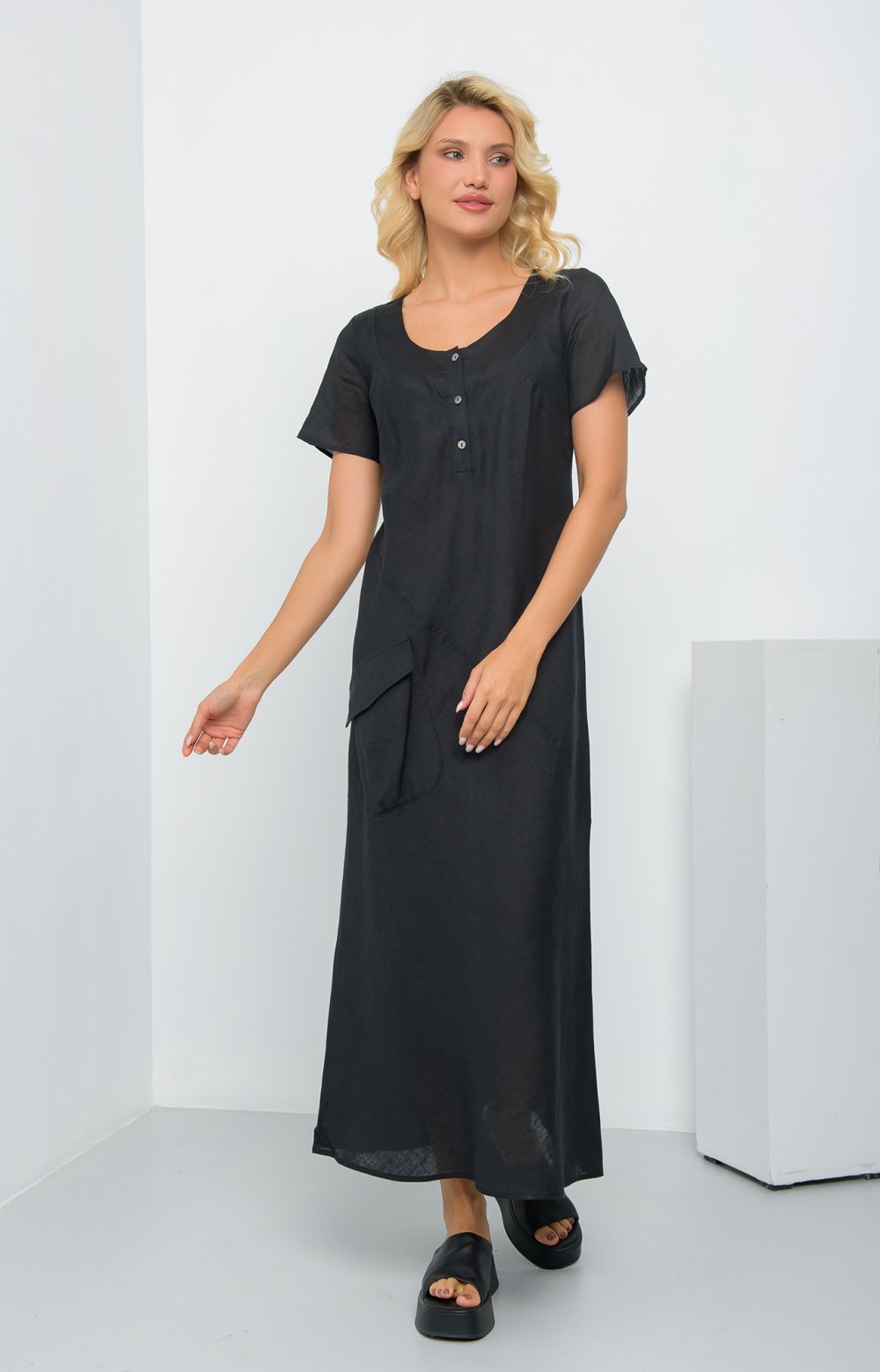 Платье ДОМИНИКА 03401АА черный