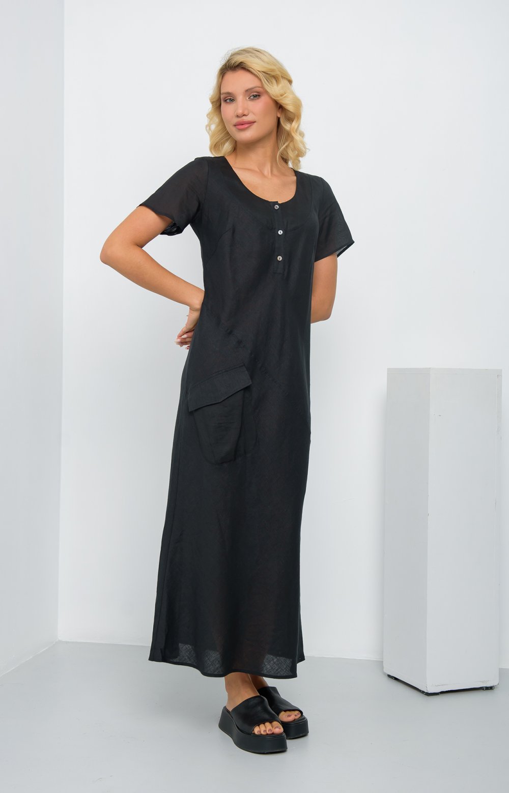 Платье ДОМИНИКА 03401АА черный