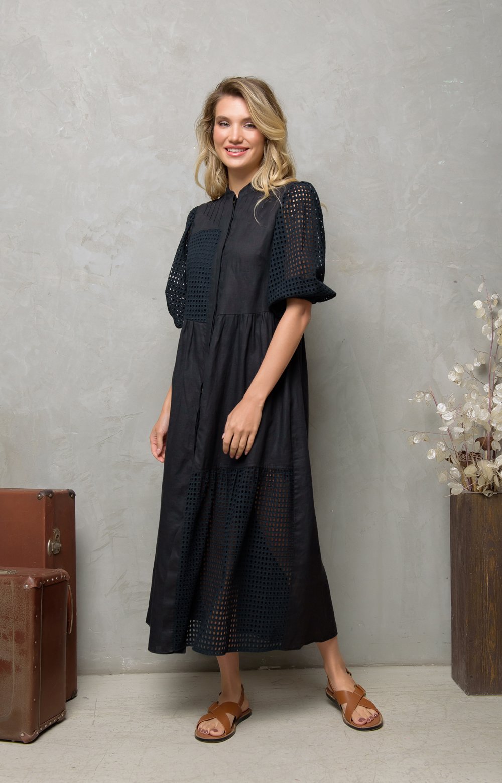 Платье ДОНАТЕЛЛО 03201Y черный 