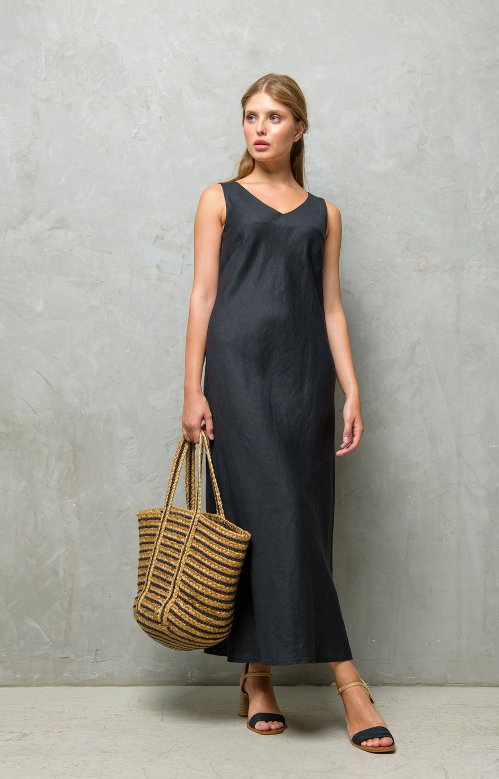 Платье ПРАЯНО 03207Y черный 