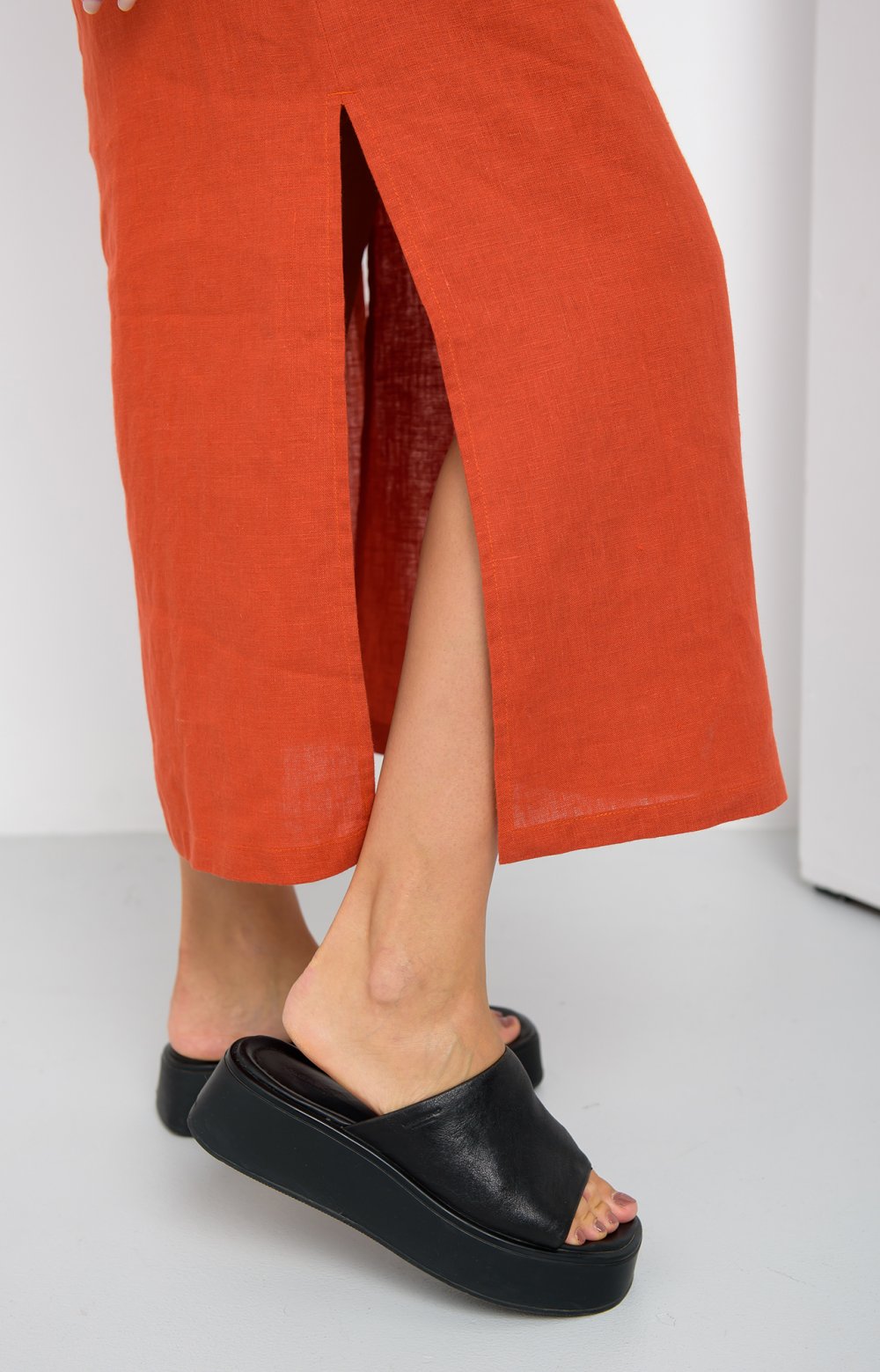 Платье САНДЕР 03380AA терракотовый