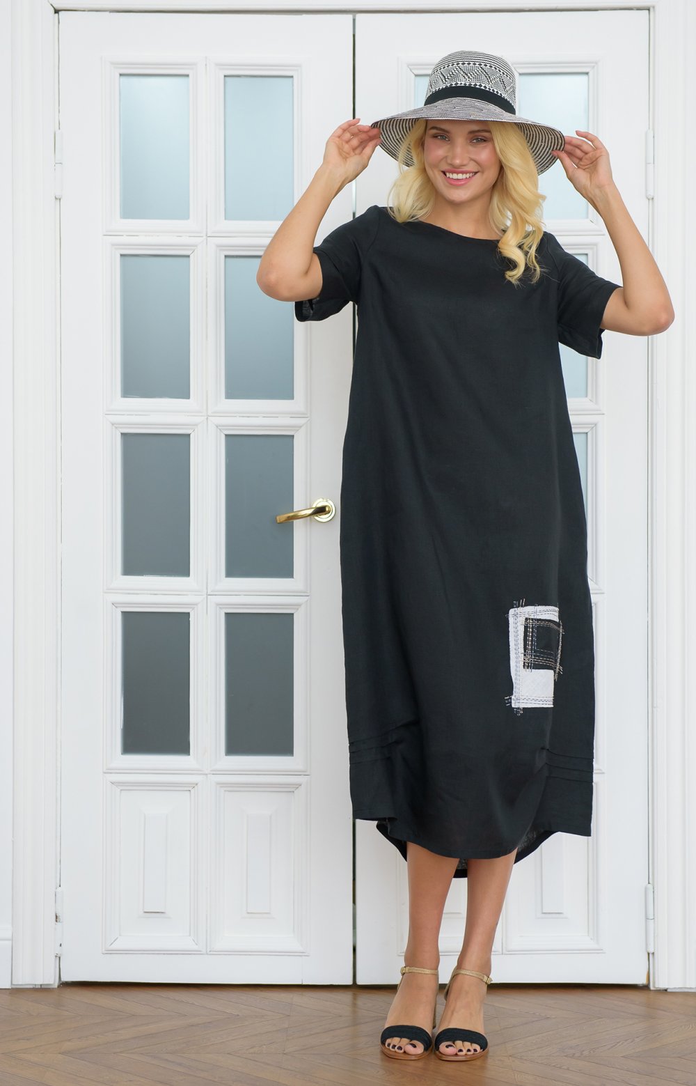 Платье БРИАНА 03570AA черный