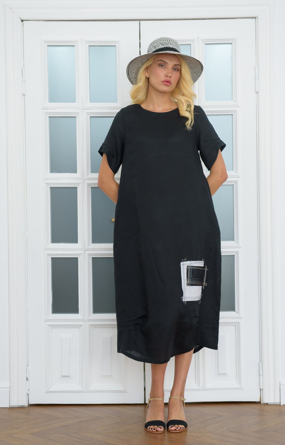 Платье БРИАНА 03570AA черный