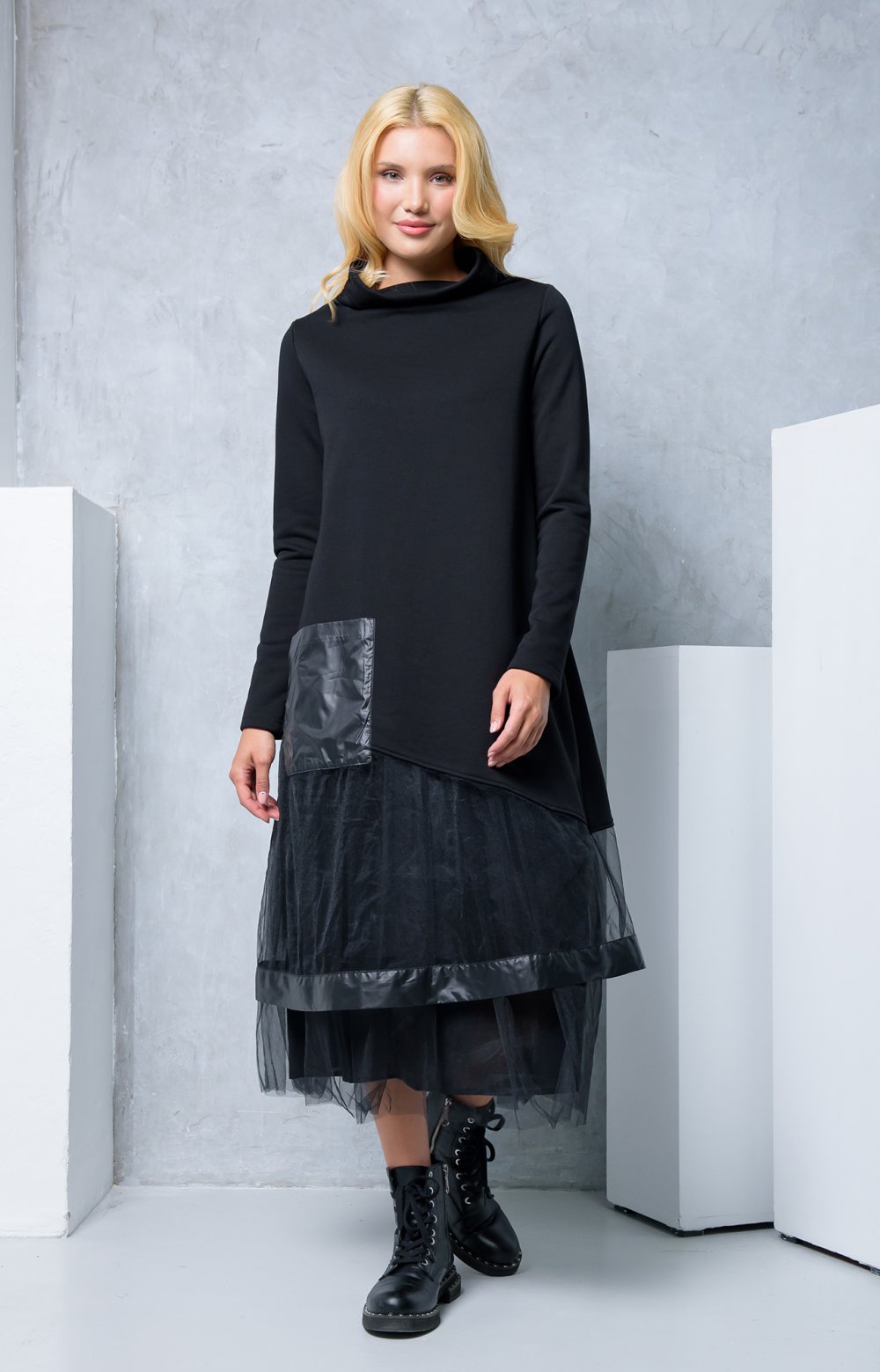 Платье КОЛОМБИАНА 03322Z черный