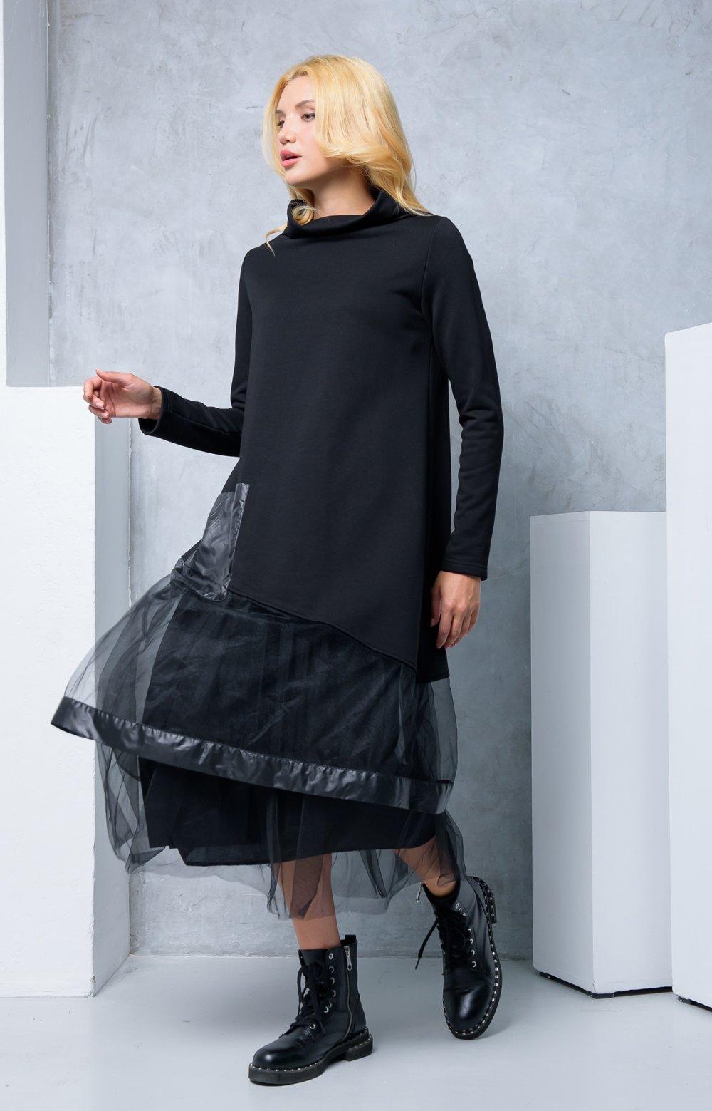 Платье КОЛОМБИАНА 03322Z черный