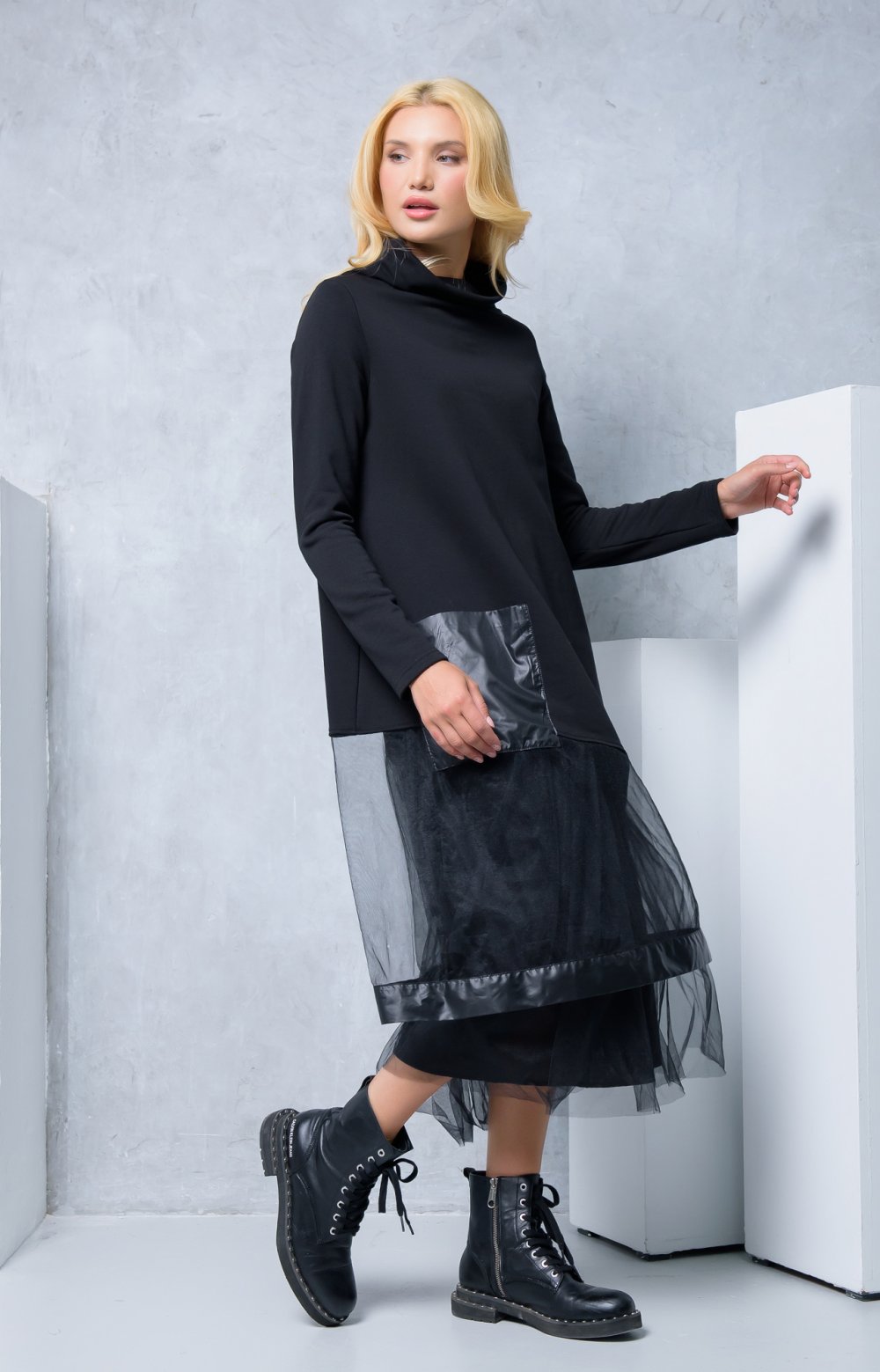 Платье КОЛОМБИАНА 03322Z черный