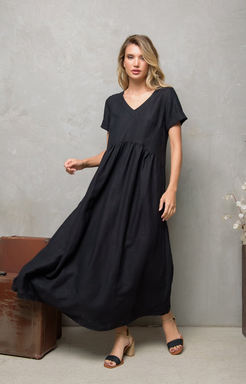 Платье ХЕЙДИ 03754Y чёрный