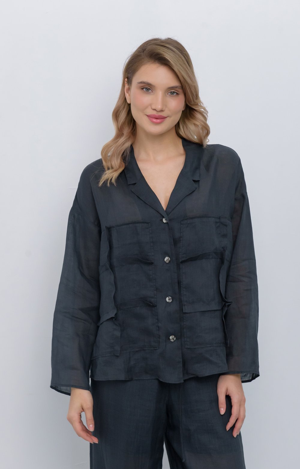 Блузка ФРЕДО 05189Y черный