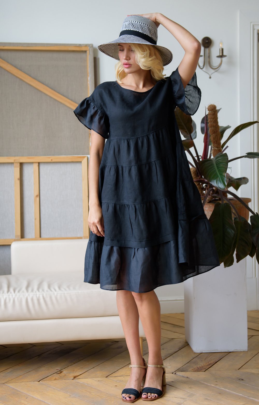 Платье ЯРИНА 03588AA черный