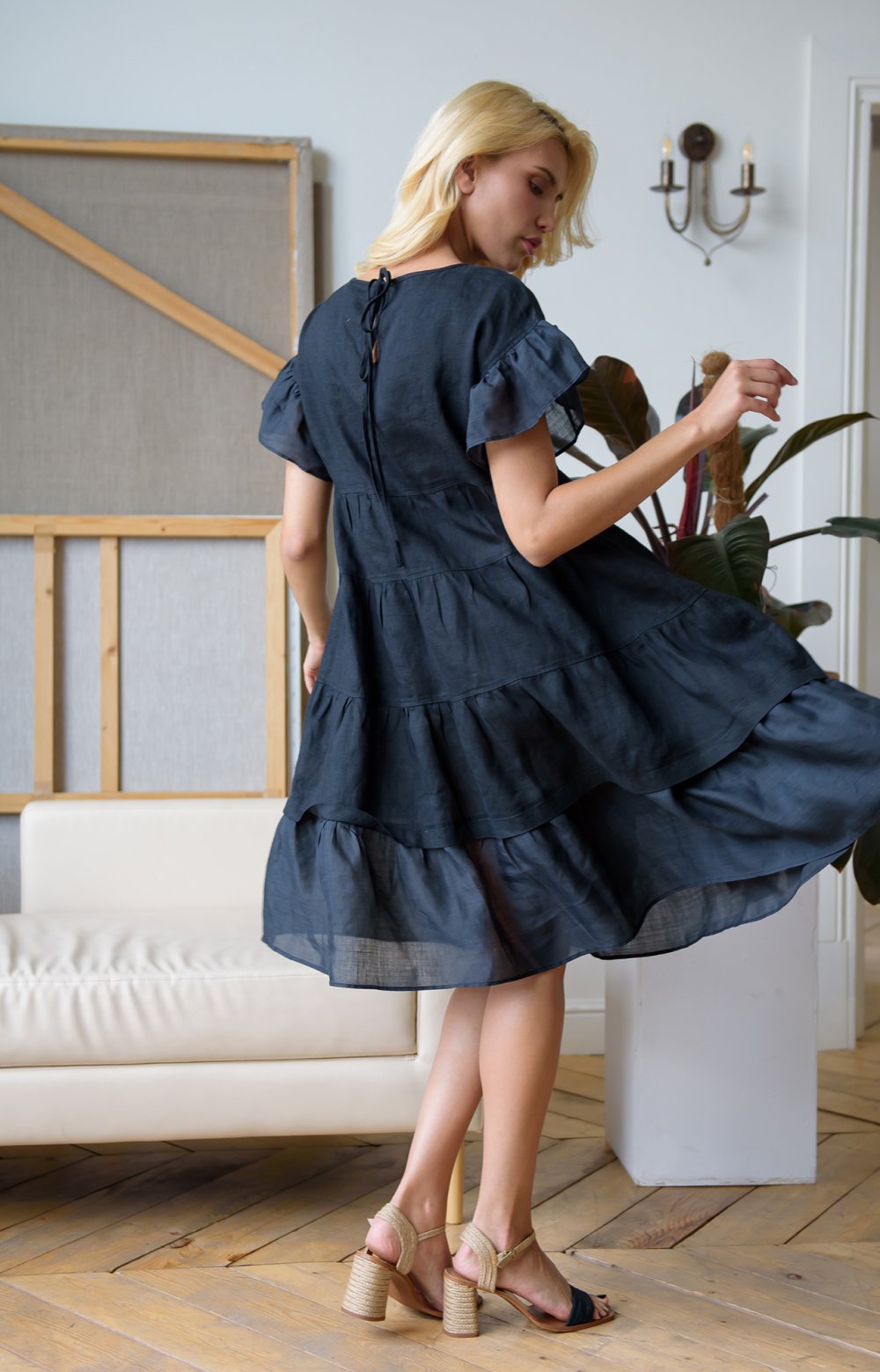 Платье ЯРИНА 03588AA черный