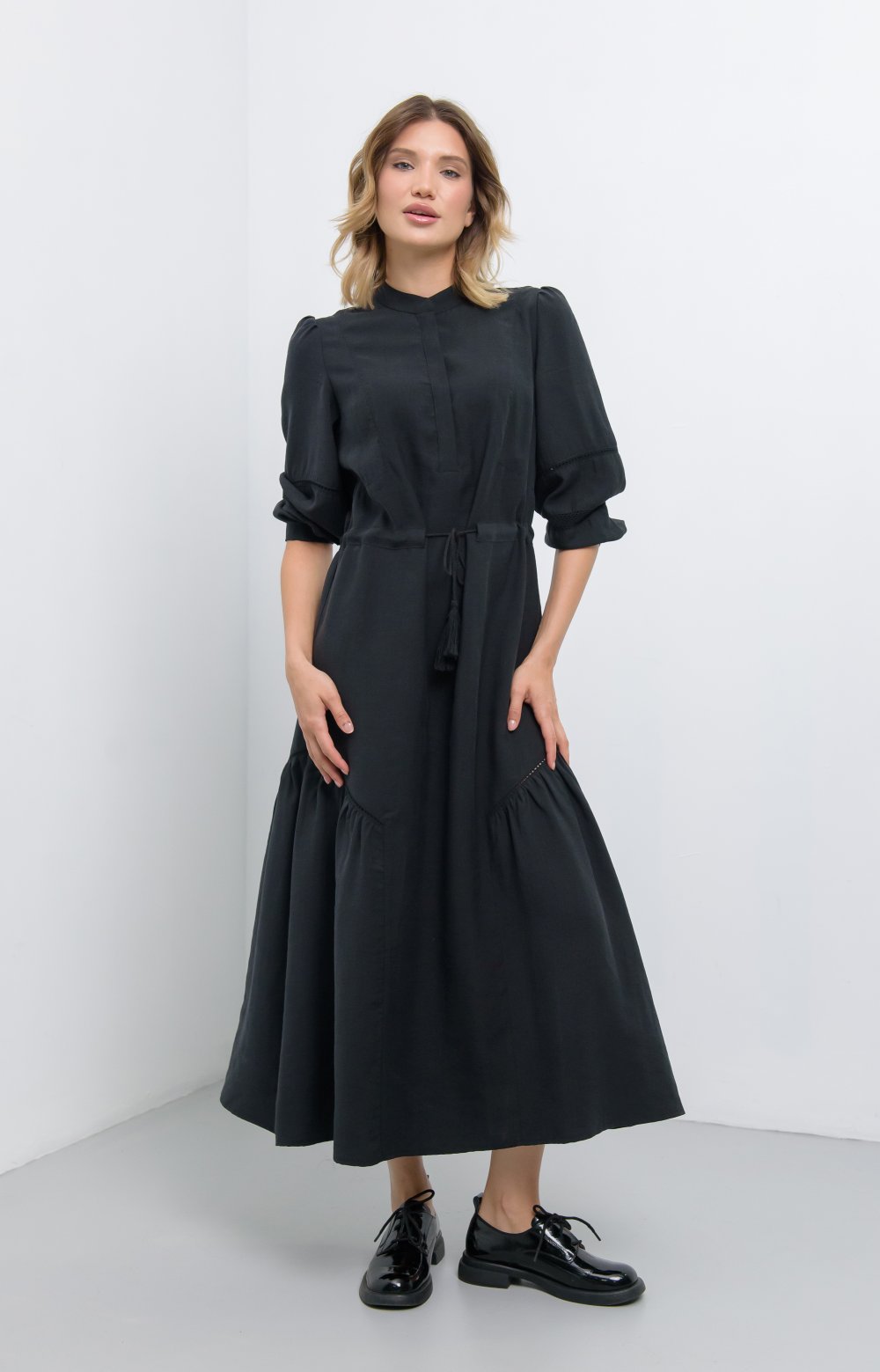 Платье БОГЕМИЯ 03462ВВ черный