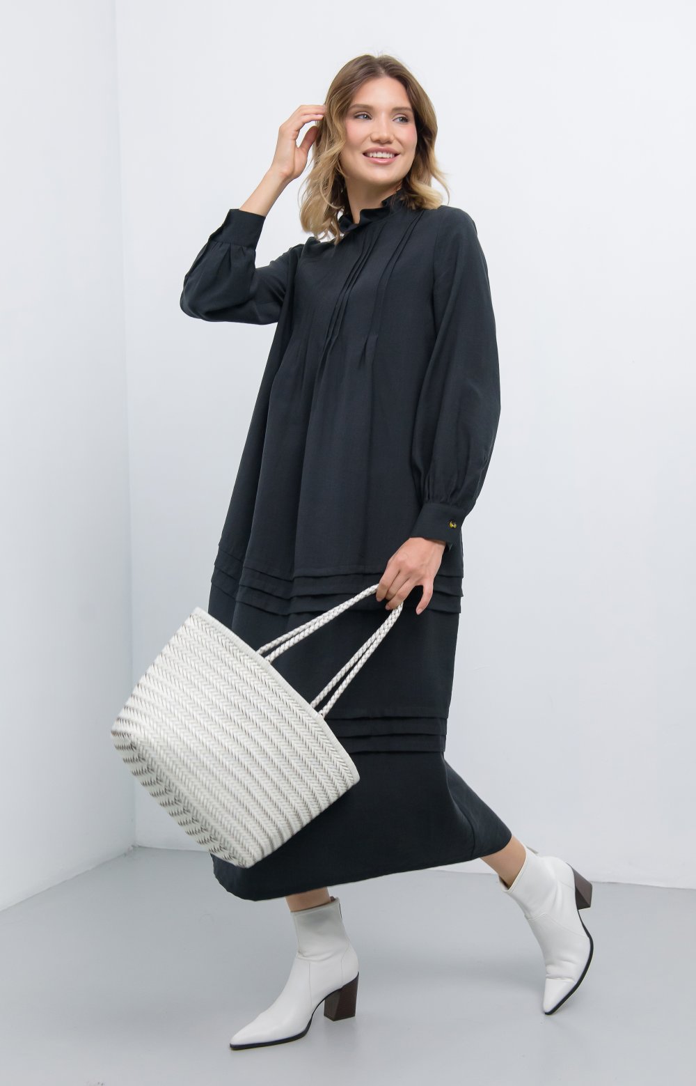 Платье АРОМА 03464ВВ черный