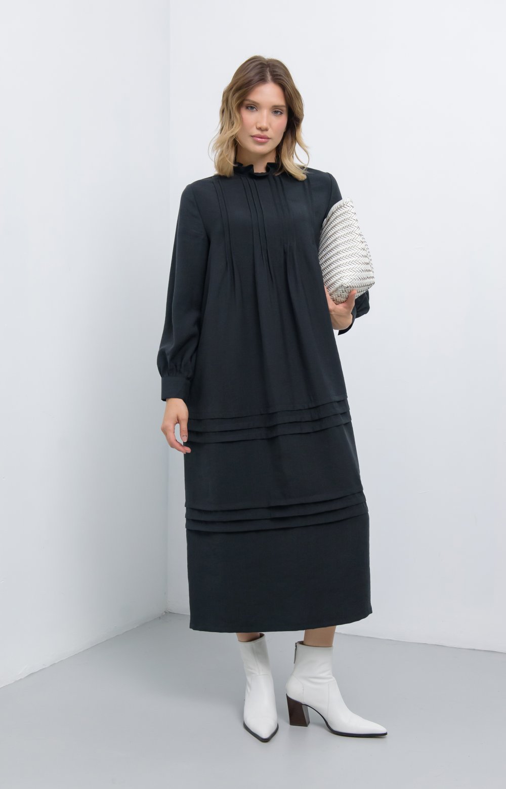 Платье АРОМА 03464ВВ черный