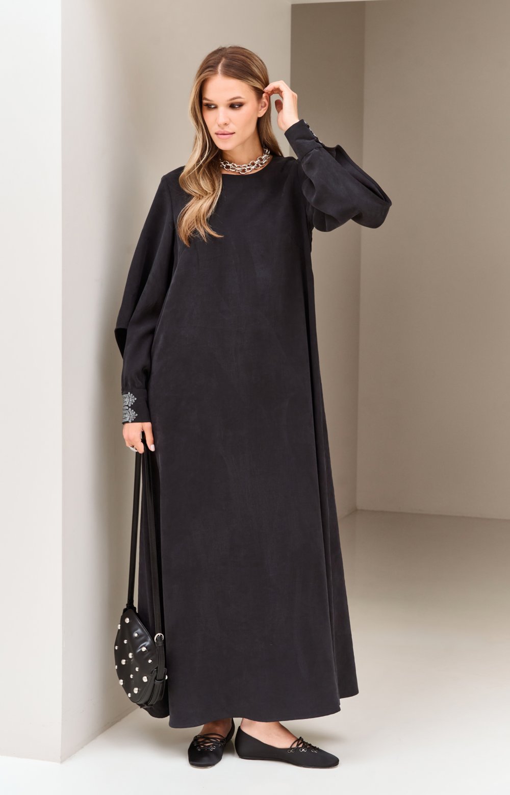 Платье БЕЛЬ 03470ВВ черный