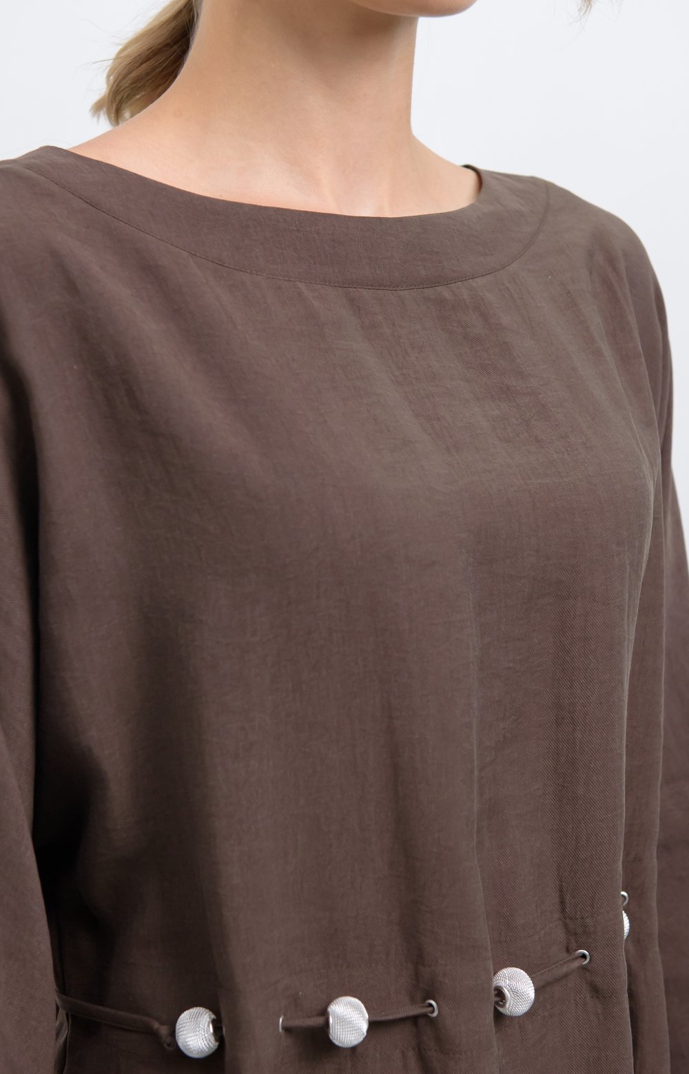 Платье ЛИЛУ 03476ВВ коричневый