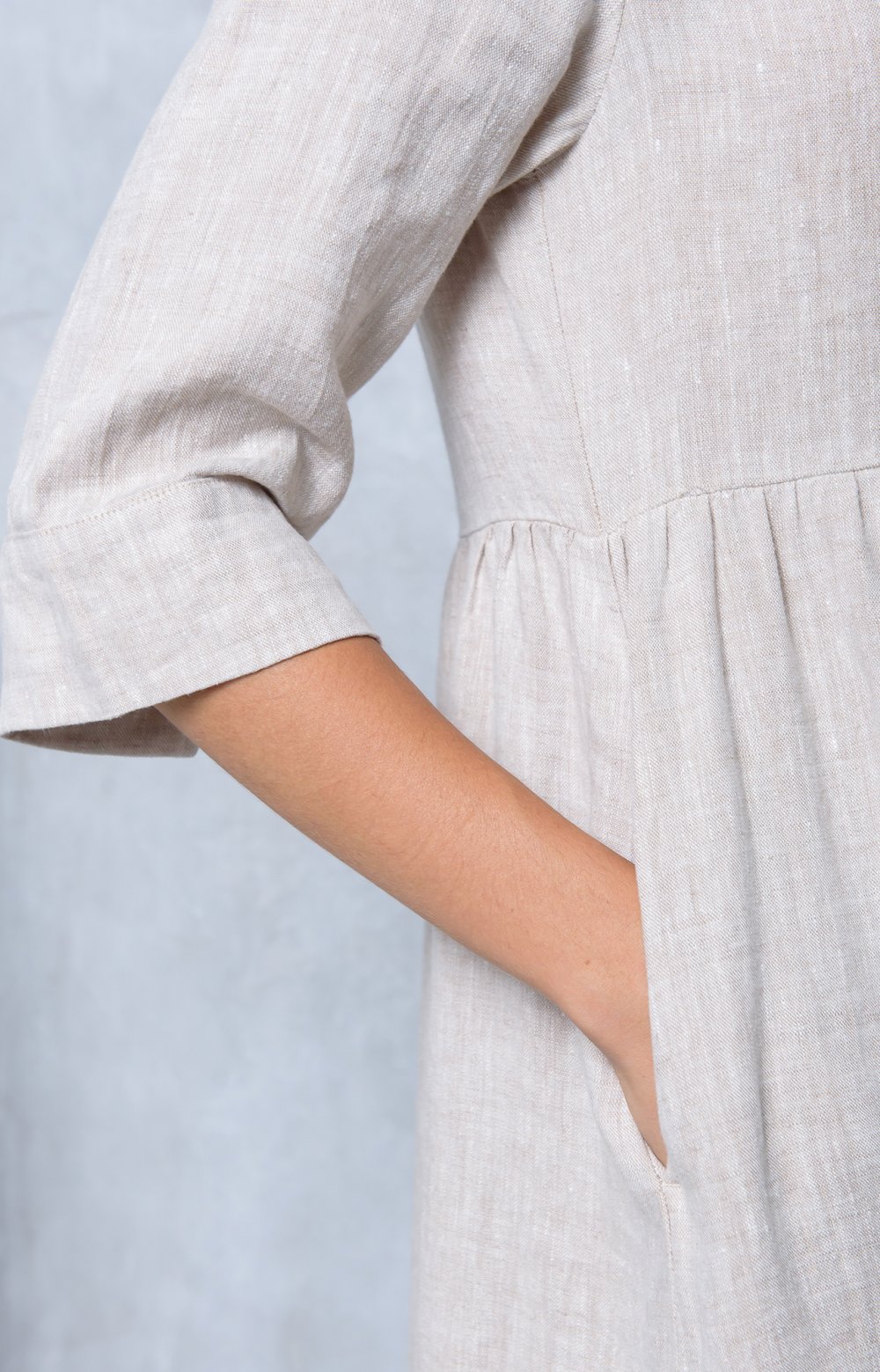 Платье ВИЛМА 03359AA бежевый-меланж