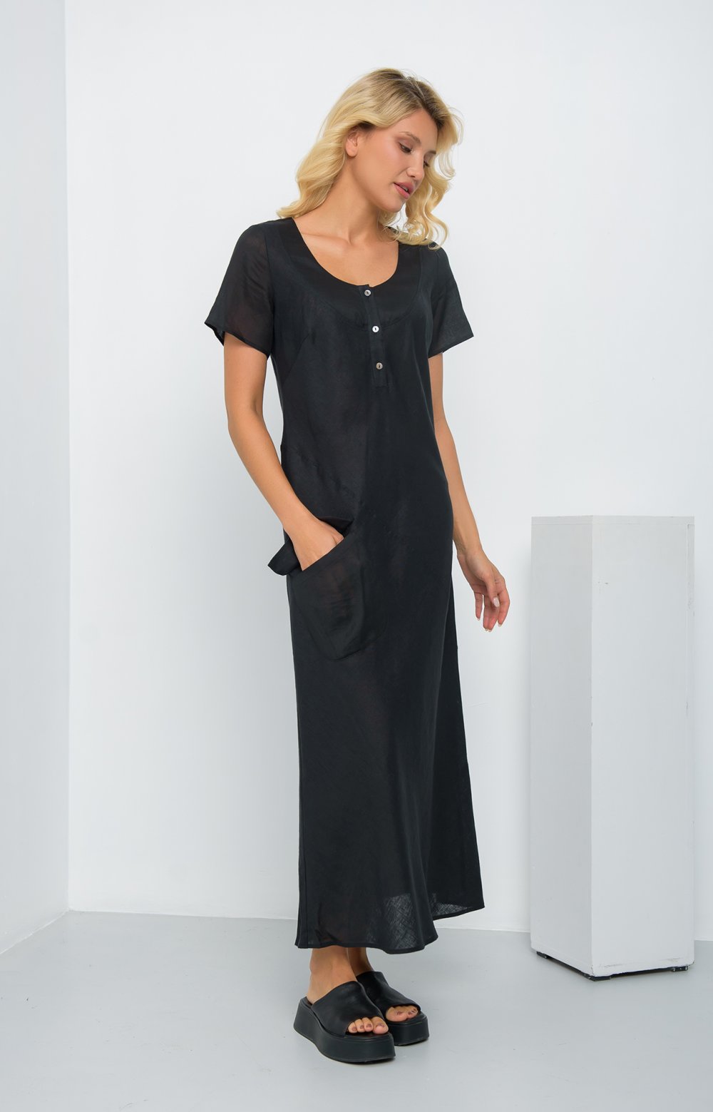 Платье ДОМИНИКА 03401АА черный