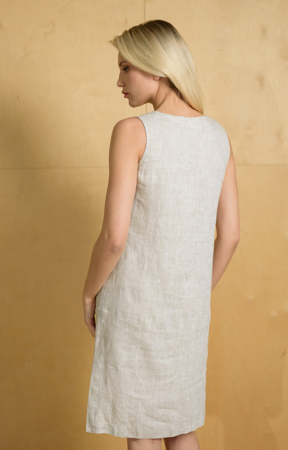 Платье КАЙЛА 03156Y бежевый