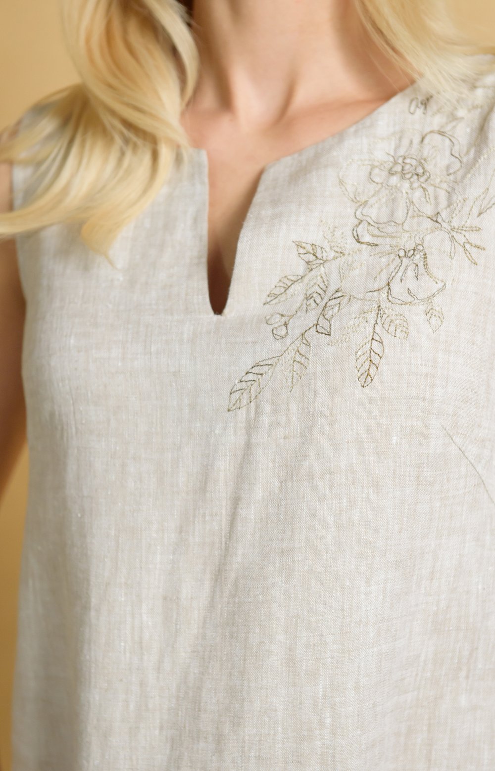 Платье КАЙЛА 03156Y бежевый