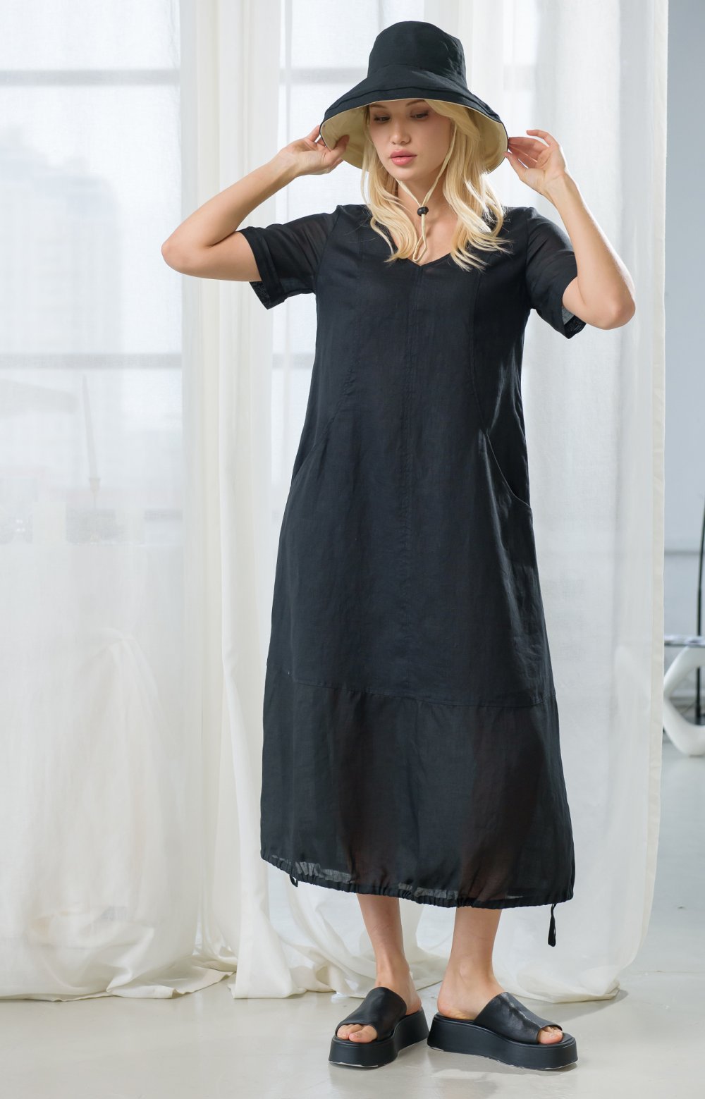 Платье ОНИКС 03417AA черный