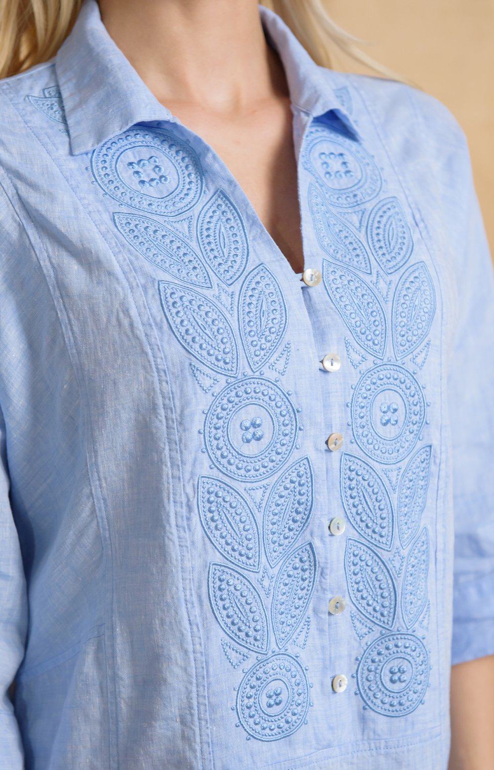 Платье МАДЛЕН 03565АА голубой