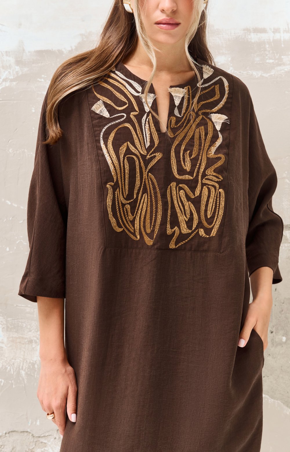 Платье ФЛОРИДА 03492ВВ коричневый