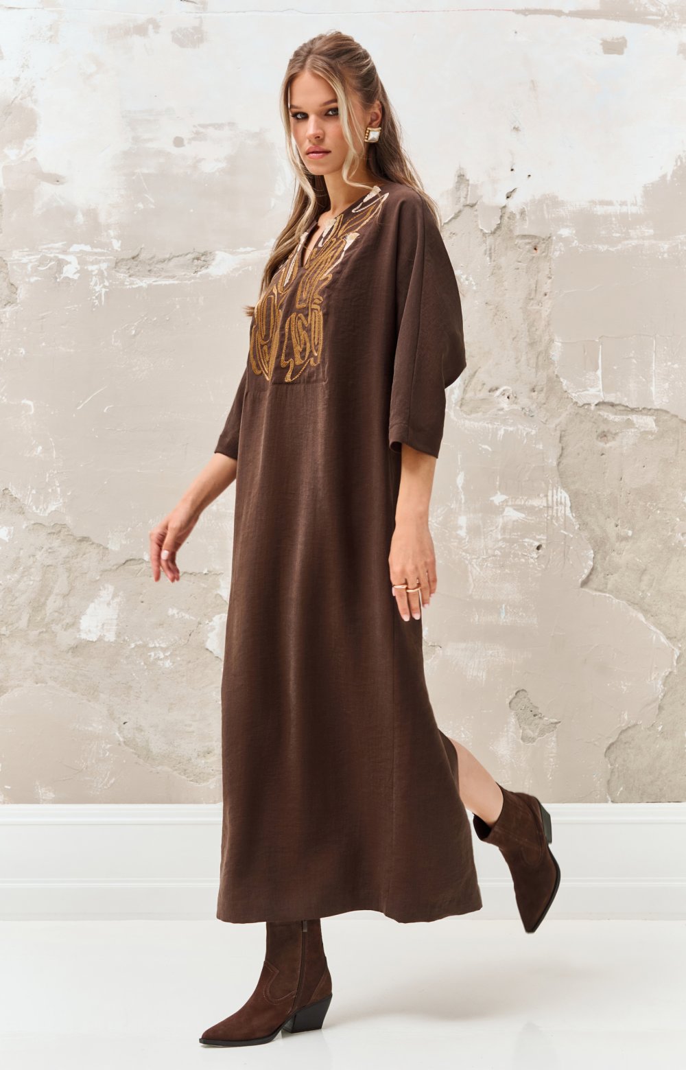 Платье ФЛОРИДА 03492ВВ коричневый