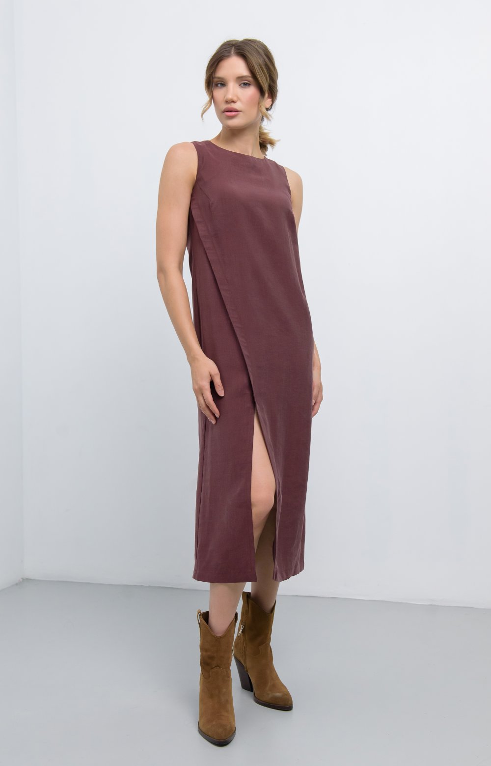 Платье ВАЛЕНТИ 03493ВВ бордовый