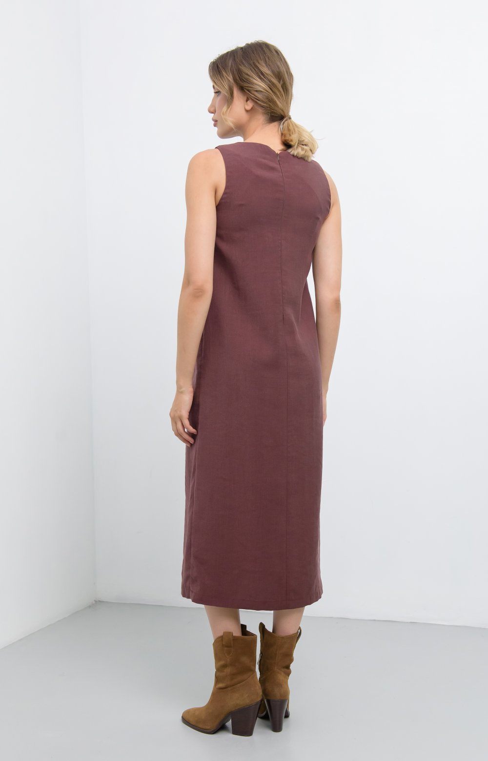 Платье ВАЛЕНТИ 03493ВВ бордовый