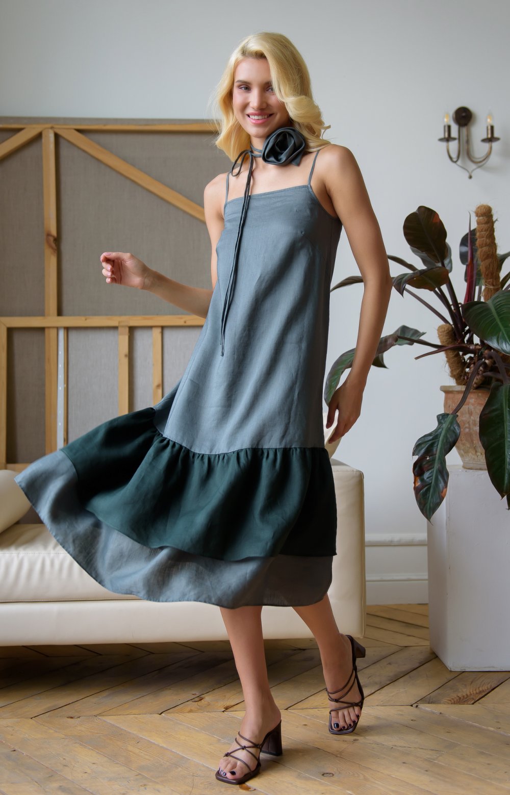 Комплект АЛАЙЯ 03598AA темно-зеленый