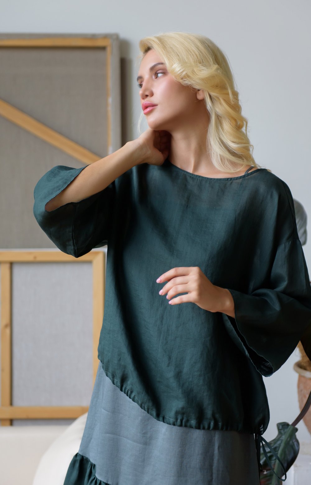 Комплект АЛАЙЯ 03598AA темно-зеленый