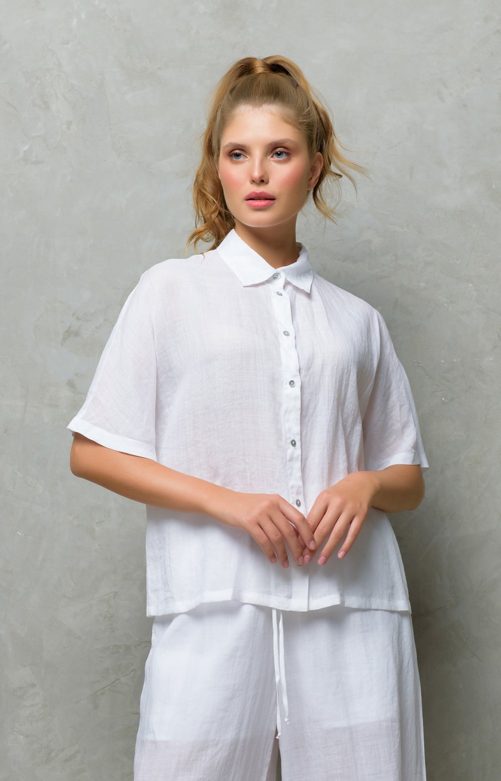 Блузка ЖЕРАР 05176Y белый