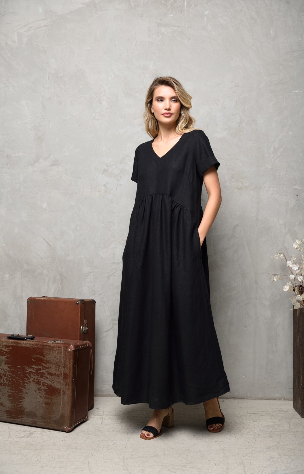 Платье ХЕЙДИ 03754Y чёрный