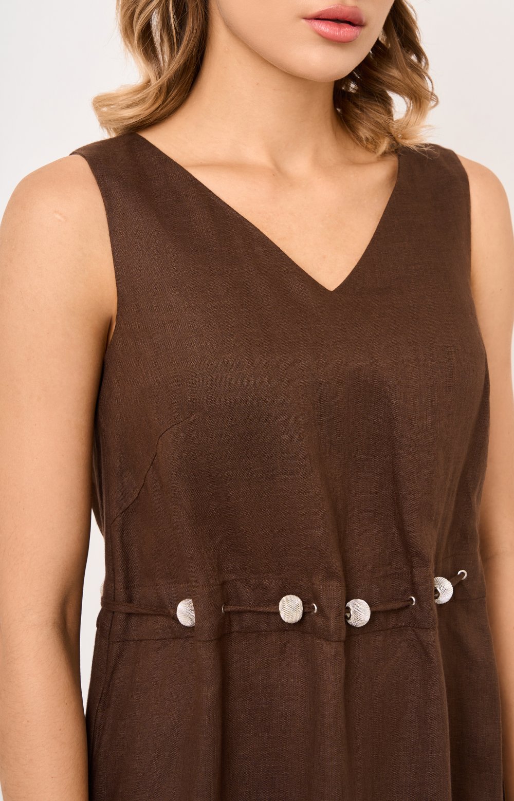 Платье МИШЕЛЬ 03406AA коричневый