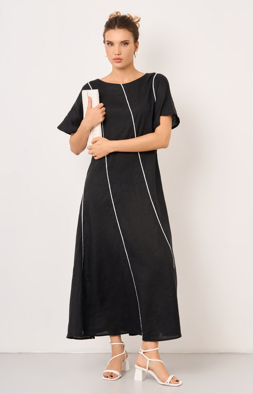 Платье АСТРИД 03525С чёрный