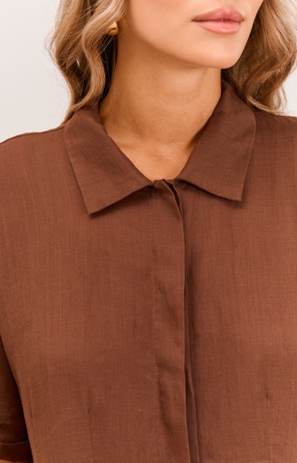 Платье БЭЛАНС 03544С коричневый