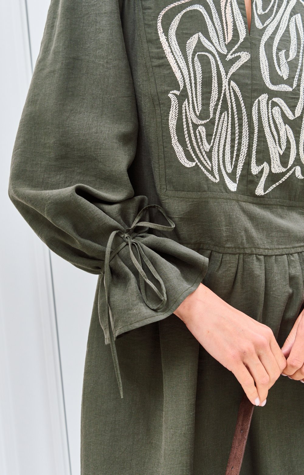 Платье САТИ 03480ВВ хаки