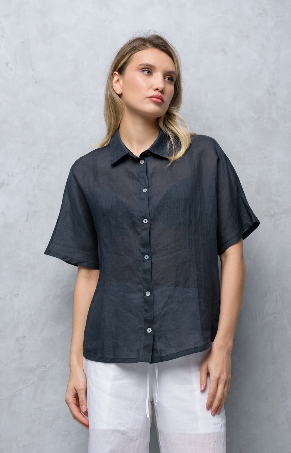 Блузка ЖЕРАР 05176Y черный