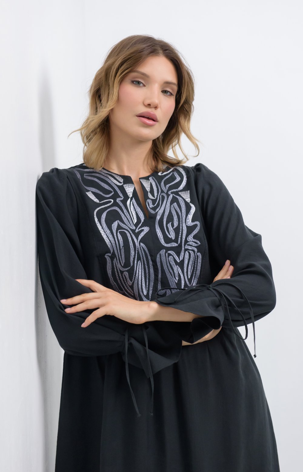 Платье САТИ 03480ВВ чёрный