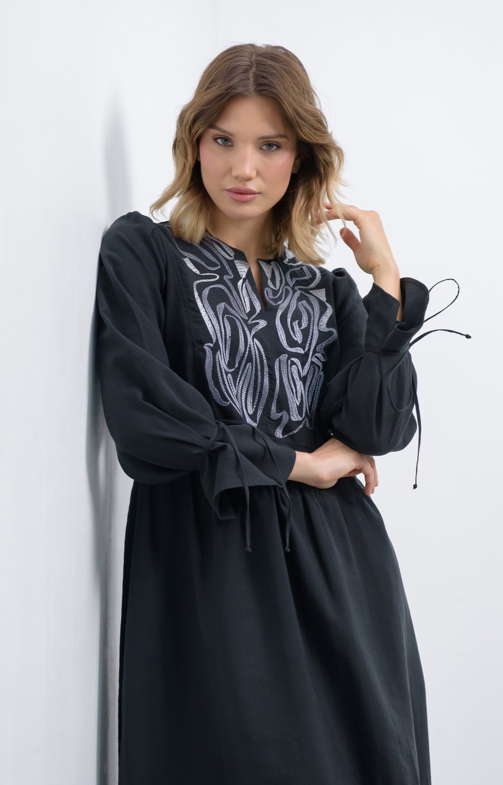 Платье САТИ 03480ВВ чёрный