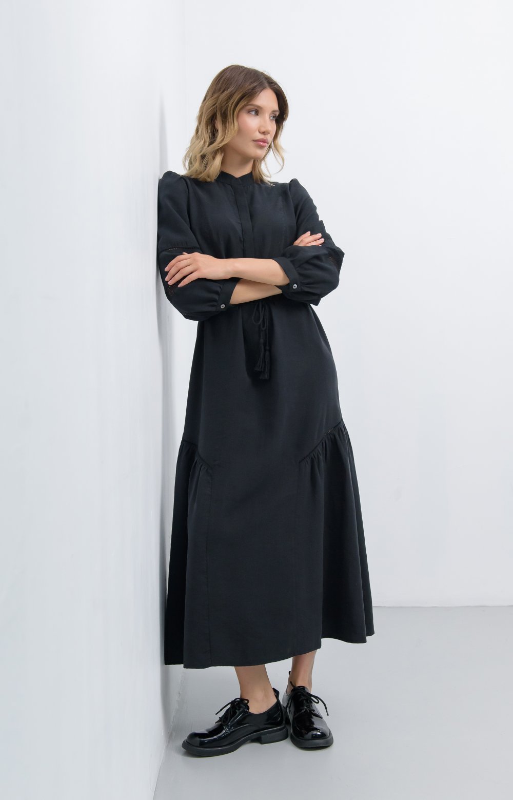 Платье БОГЕМИЯ 03462ВВ черный