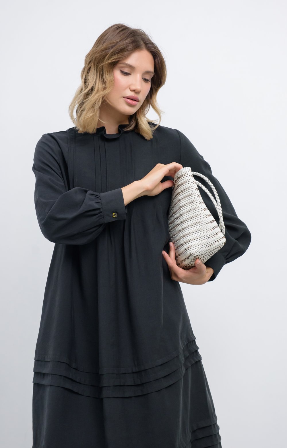 Платье АРОМА 03464ВВ черный