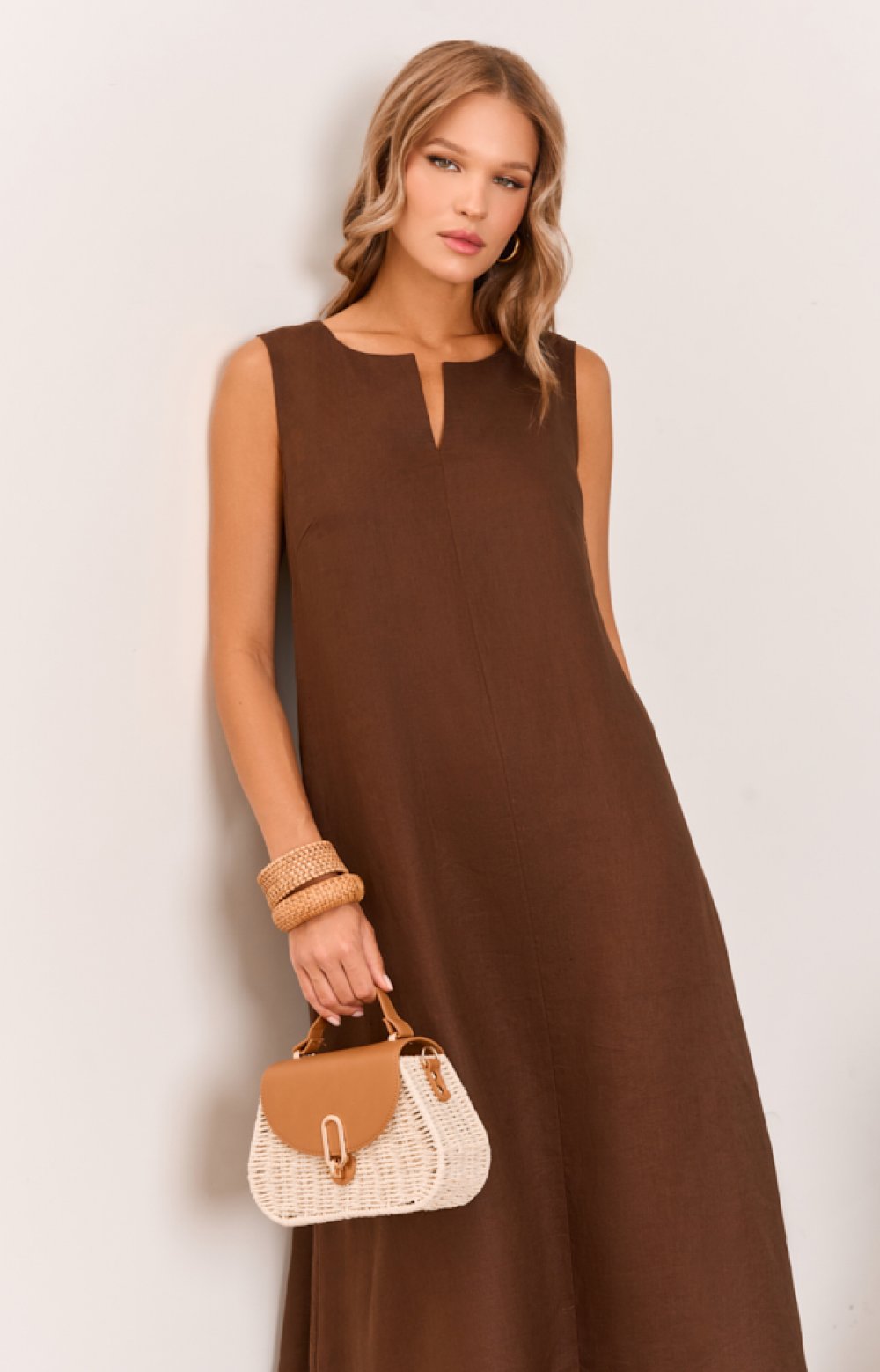 Платье БОГЕМИЯ 03411C коричневый