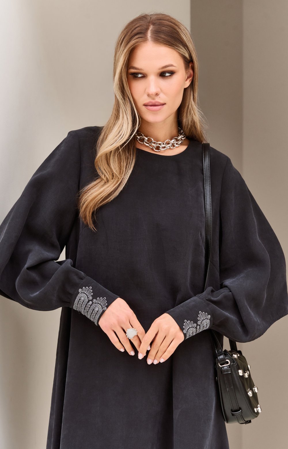 Платье БЕЛЬ 03470ВВ черный