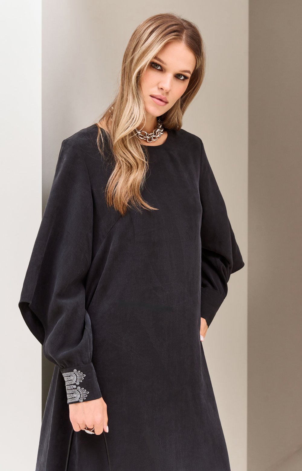 Платье БЕЛЬ 03470ВВ черный