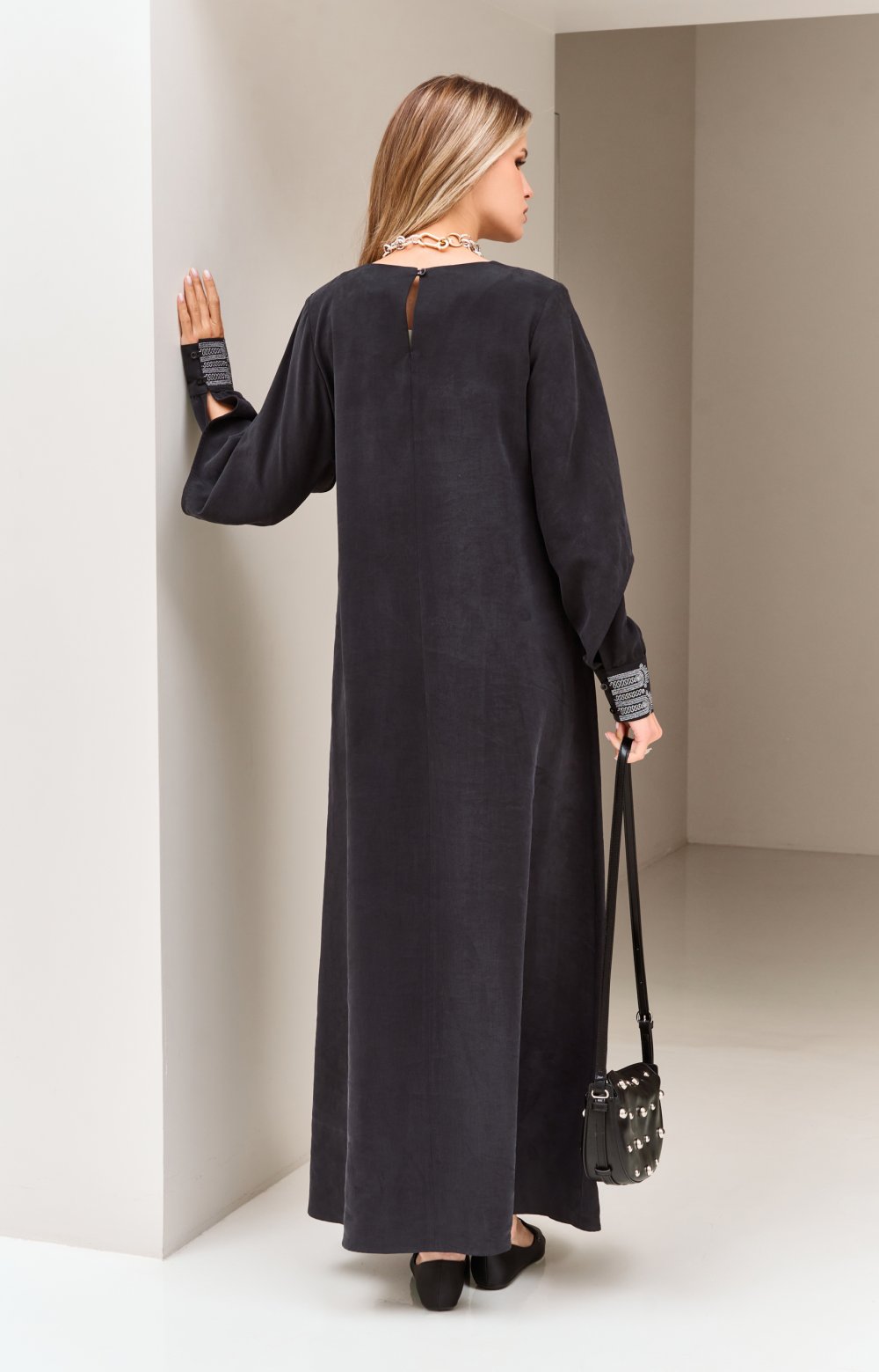 Платье БЕЛЬ 03470ВВ черный