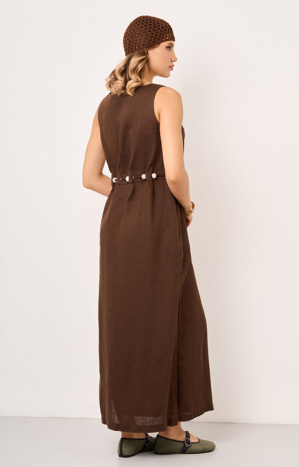 Платье МИШЕЛЬ 03406AA коричневый