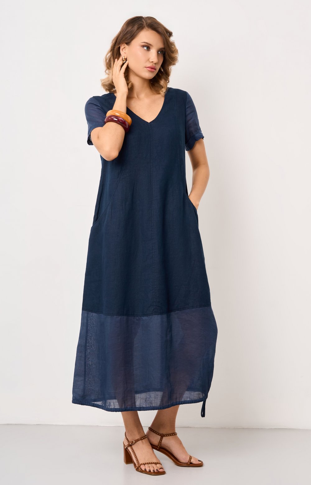 Платье ОНИКС 03417С синий